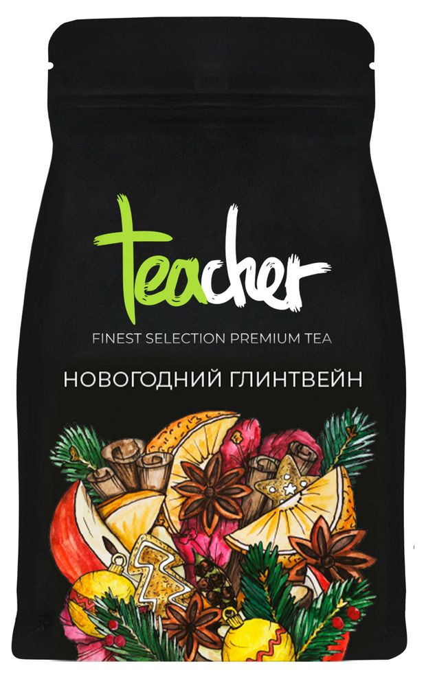 Чайный напиток TEACHER Новогодний глинтвейн 100 г 369₽
