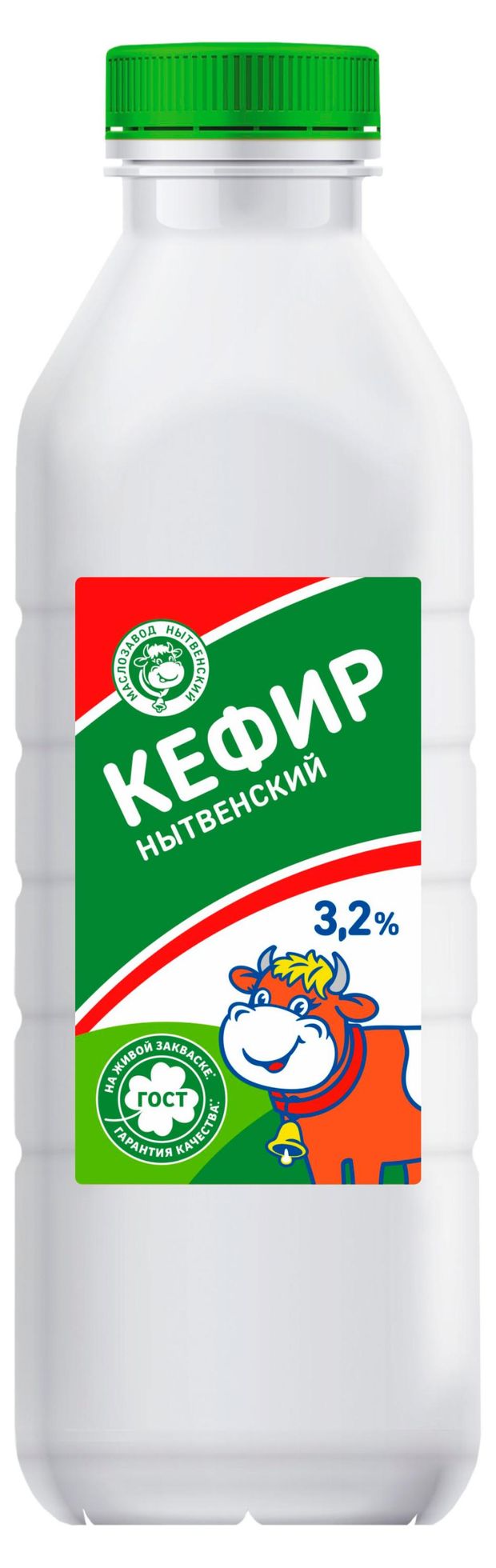 Кефир Маслозавод Нытвенский 3,2% БЗМЖ, 800 г