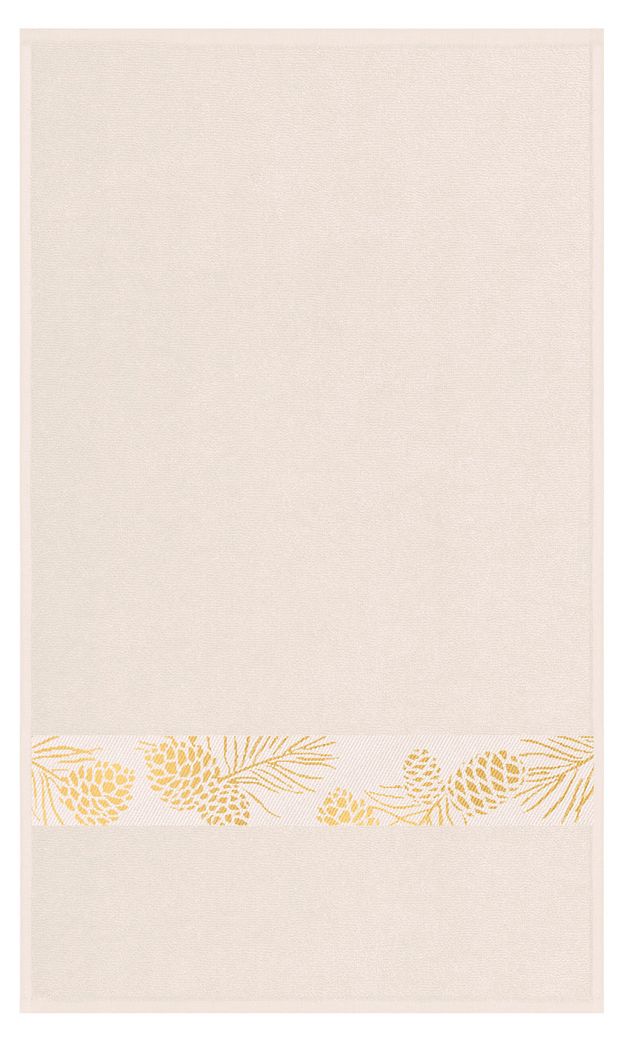 Полотенце DM Люкс махровое ванильное, 50х90 см