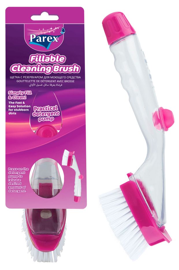 Щетка для уборки PAREX многофункциональная с резервуаром для моющего средства 1 шт 382₽