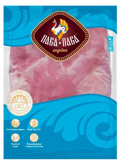 Филе бедра индейки Пава Пава охлажденное, 800 г