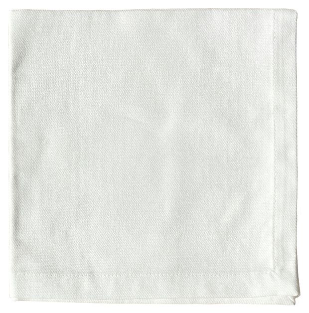 Салфетка сервировочная Коллекция белая, 43х43 см