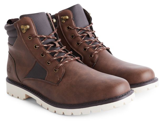 Ботинки мужские InExtenso коричневые