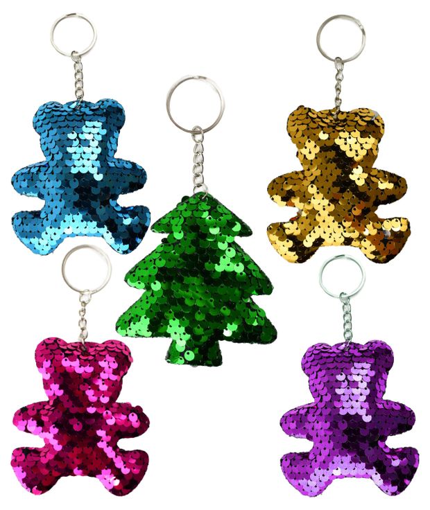 Брелок BALL MASQUERADE Радужный Новый Год, 1 шт в ассортименте