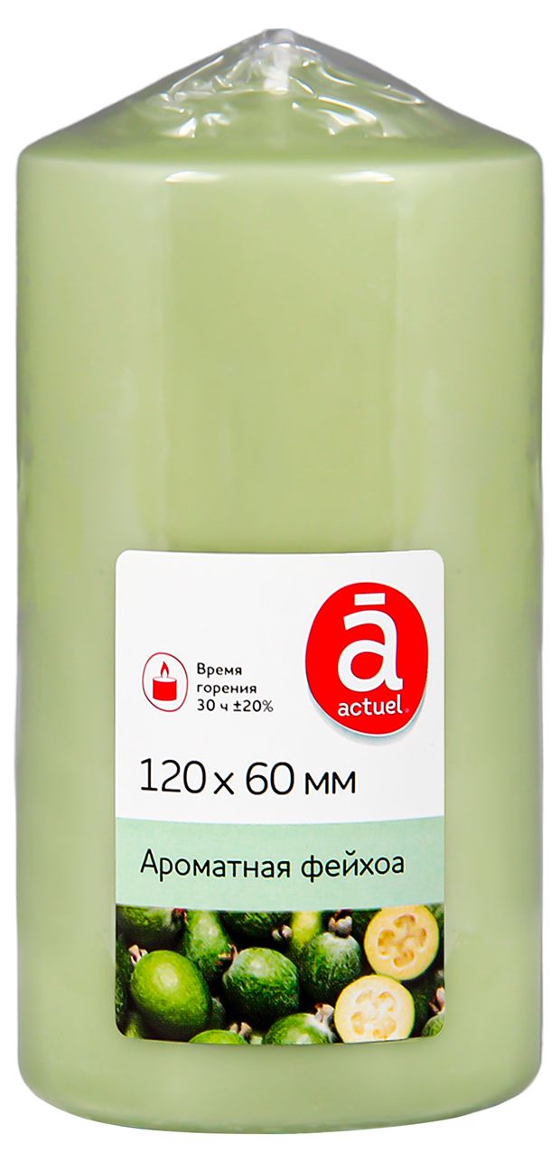 Свеча ароматическая Actuel Ароматный фейхоа, 12 см