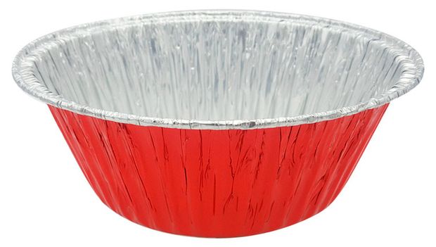 Форма для запекания АШАН Красная птица алюминиевая красная, 22,2 см