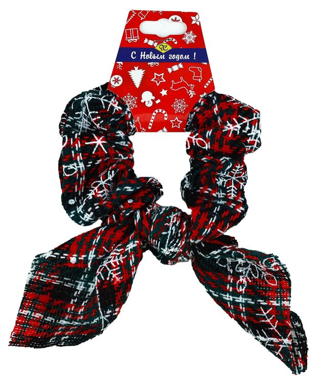 Резинка для волос Дамское счастье Новогодняя 1 шт в ассортименте 99₽