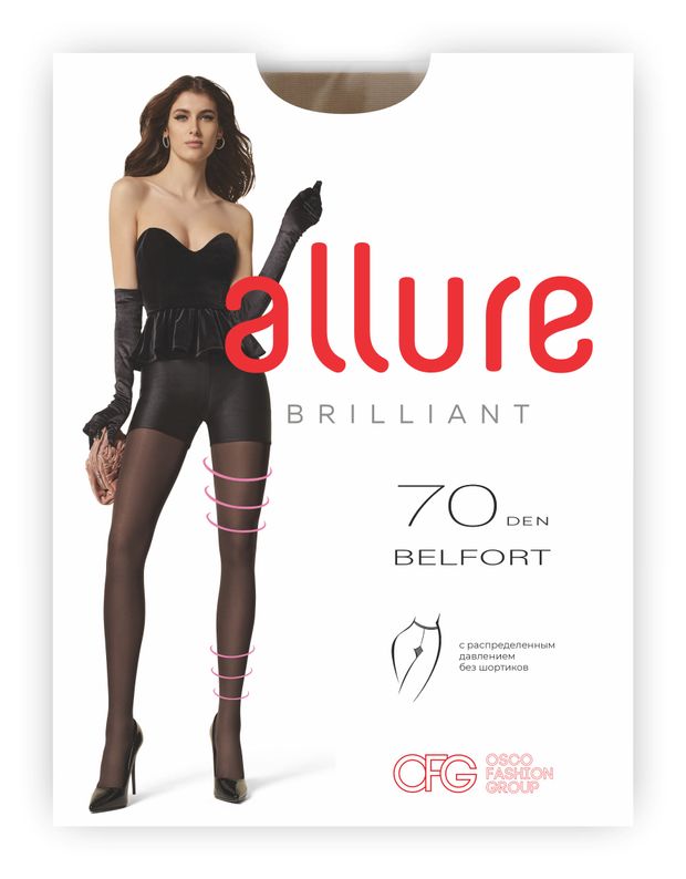 Чулки Pierre Cardin La Rochelle 20 den visone, размер 3
