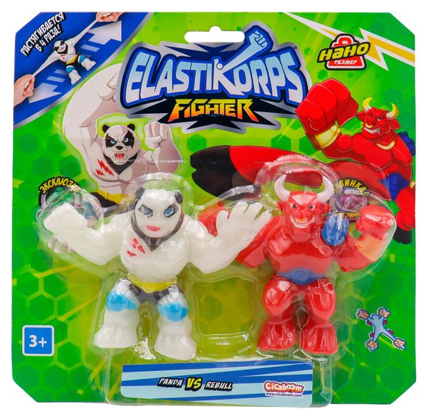 Фигурки-тянучка Elastikorps 7 см 1 шт в ассортименте 490₽