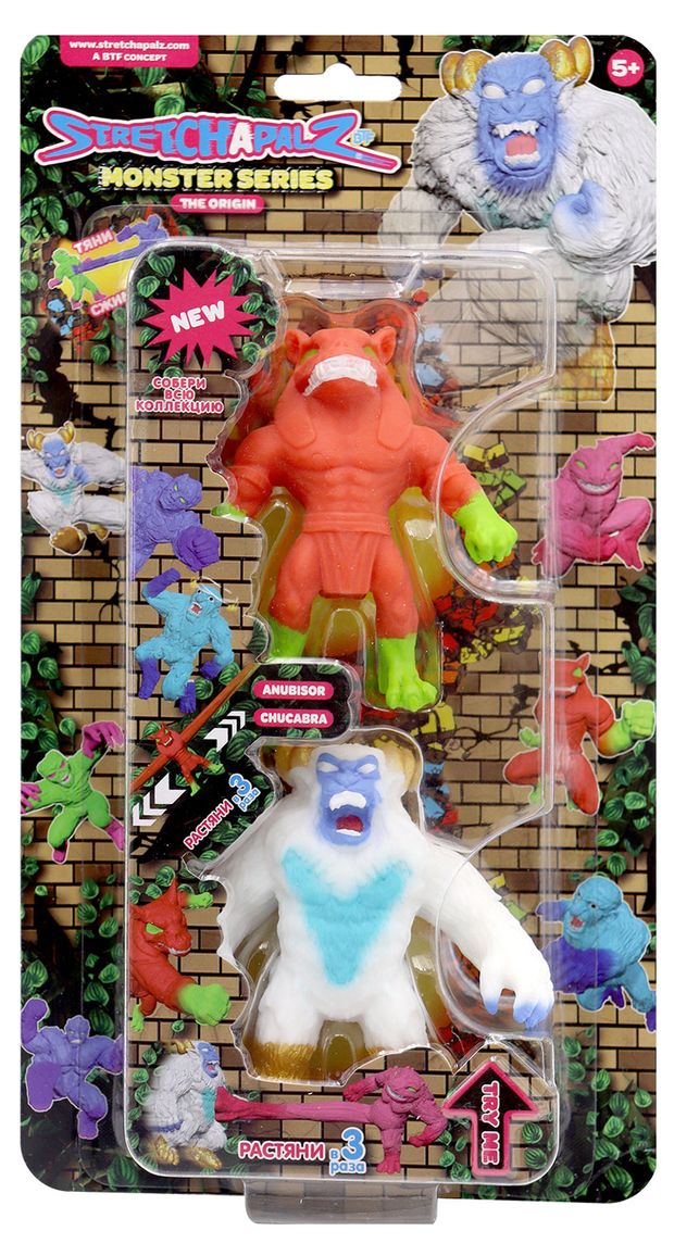 Фигурки-тянучка Stretchapalz 8 см 1 шт в ассортименте 680₽