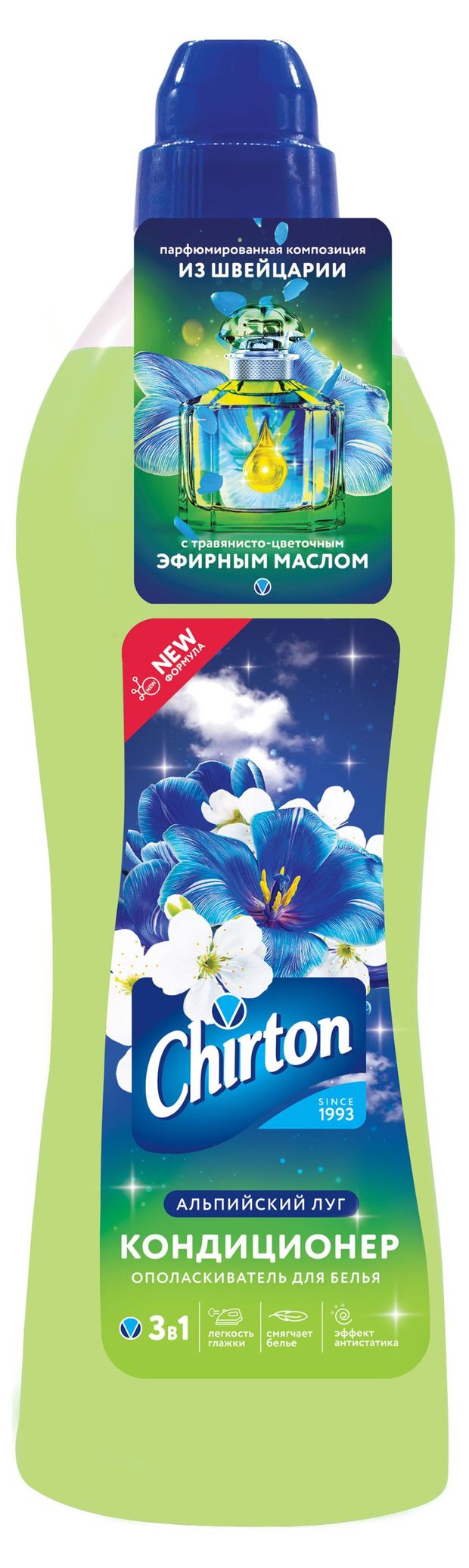 фото Кондиционер для белья chirton альпийский луг, 1 л