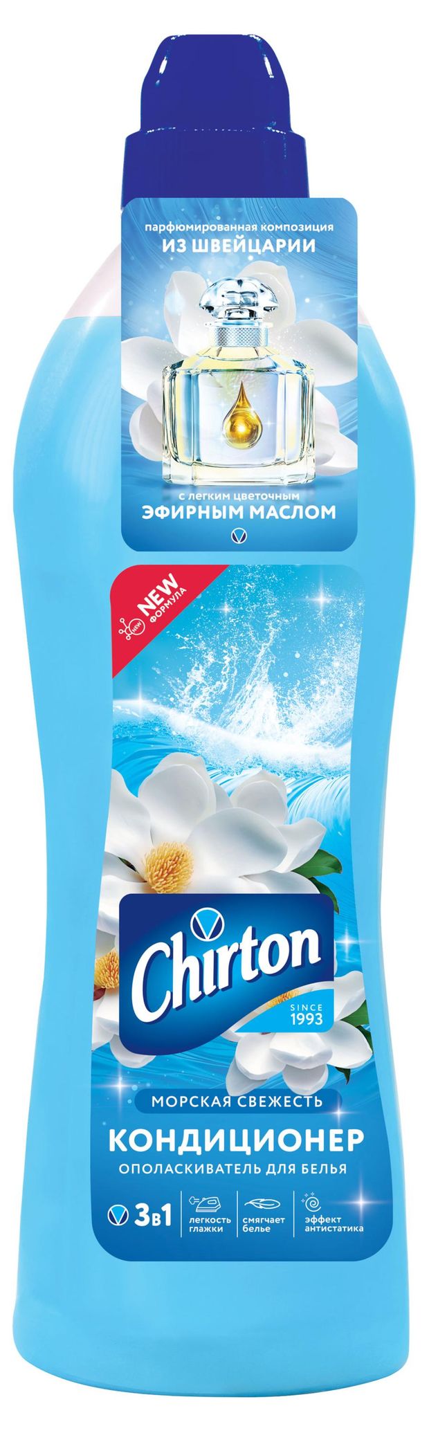 фото Кондиционер для белья chirton морская свежесть, 1л