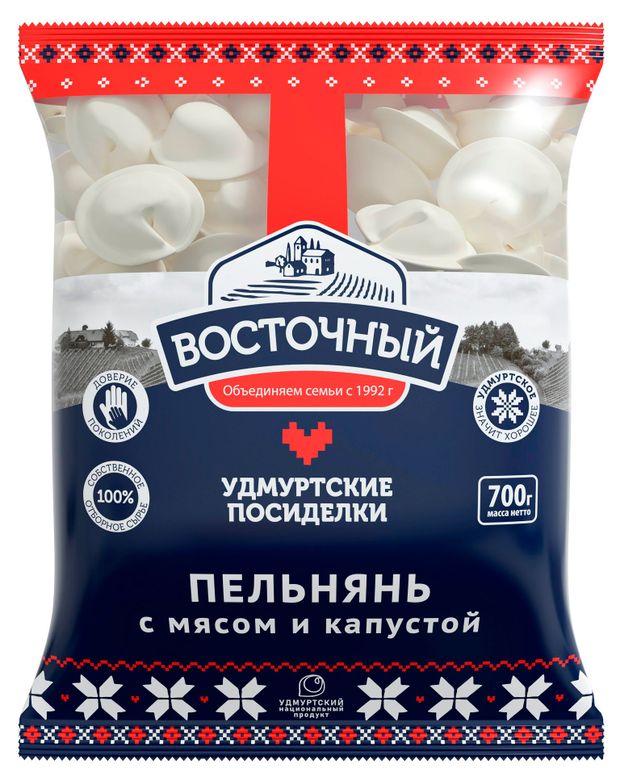 Пельнянь Восточный с мясом и капустой, 700 г