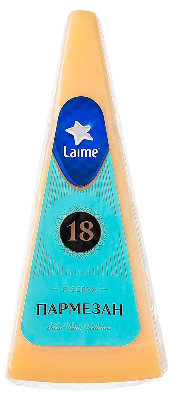 Сыр твердый Пармезан Ризерва Laime 40 БЗМЖ 180 г 510₽