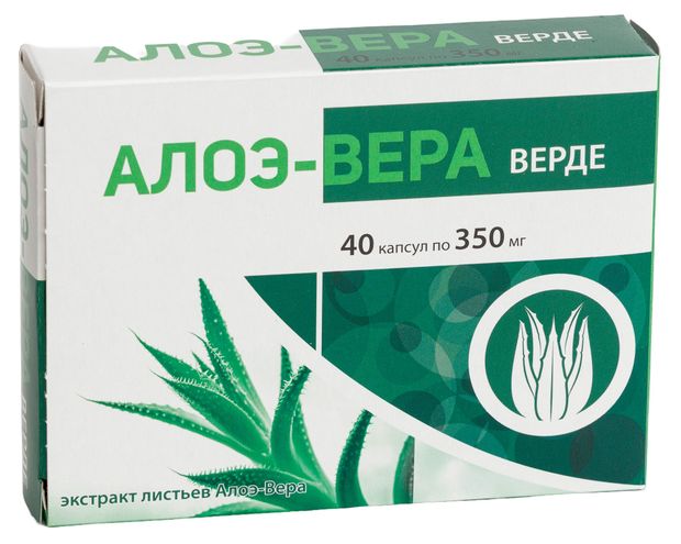 Аптека Алоэ-Вера Верде Аклен 350 мг, 30 капсул