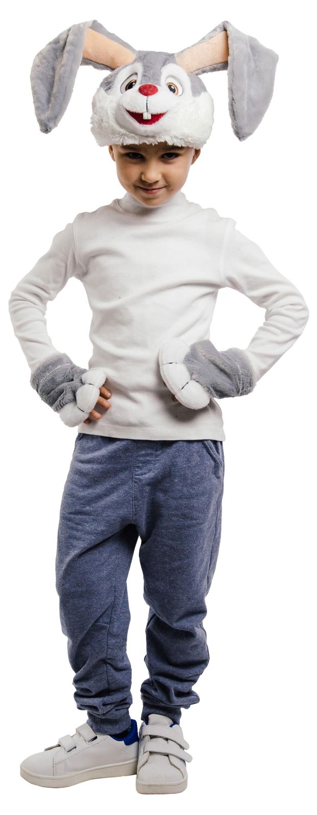 Костюм карнавальный Карнавалия Чудес Кролик, меховой