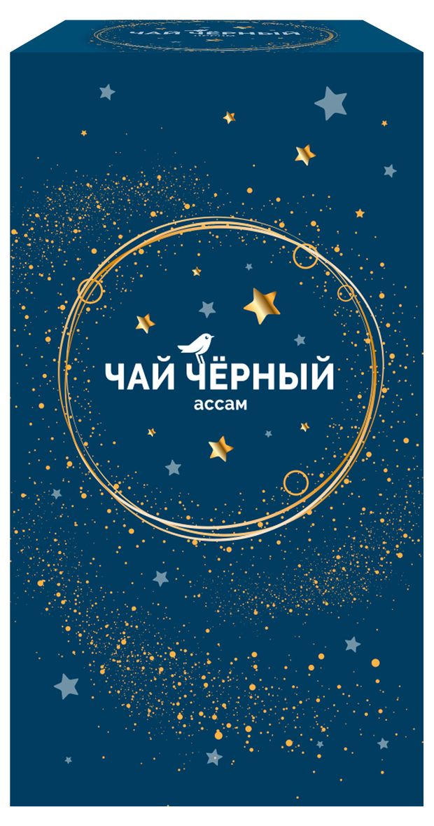 Чай черный АШАН Красная птица Ассам 100 г 129₽