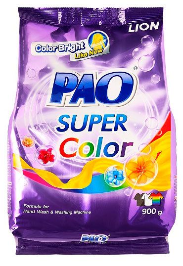 Стиральный порошок для цветного белья Lion Таиланд, 900 г
