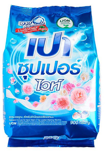 Стиральный порошок для стирки белого белья Lion 900 г 630₽