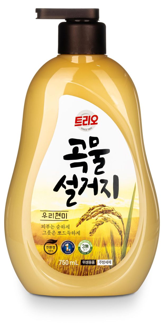 Средство для мытья посуды Trio Рисовые отруби 750 мл 480₽