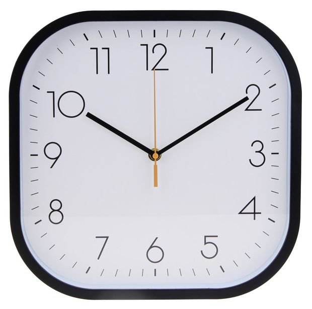 Часы квадратные Ladecor Chrono, 30x30x4 см