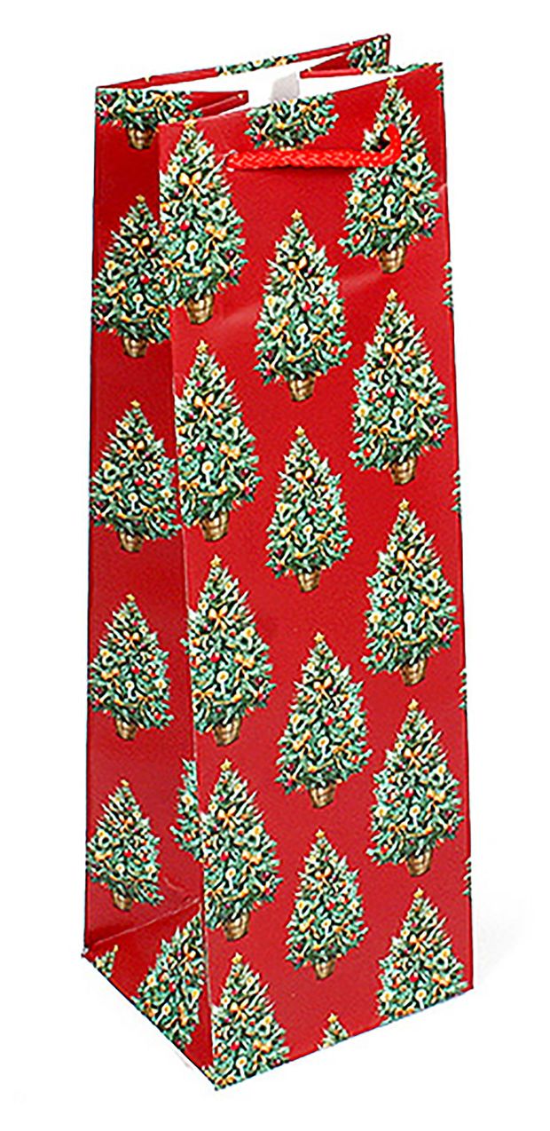 Пакет подарочный Grand Gift под бутылку 10х33х9 см в ассортименте 44₽