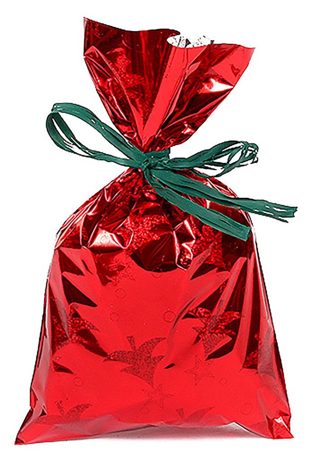 Пакет подарочный GrandGift голографический 40х23 см 30₽