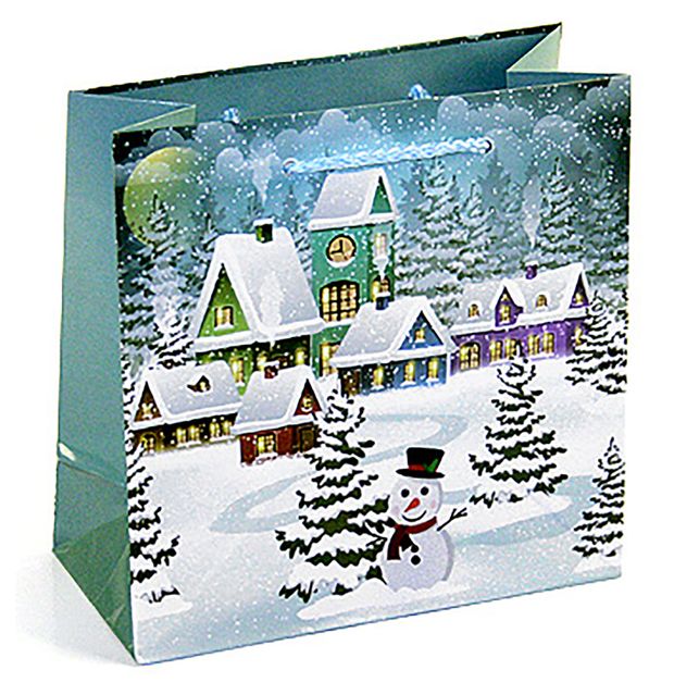 Пакет подарочный Grand Gift бумажный 27х27х11 см в ассортименте 67₽