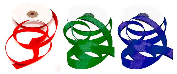 Лента Grand Gift репсовая 12 см 22 м в ассортименте 157₽