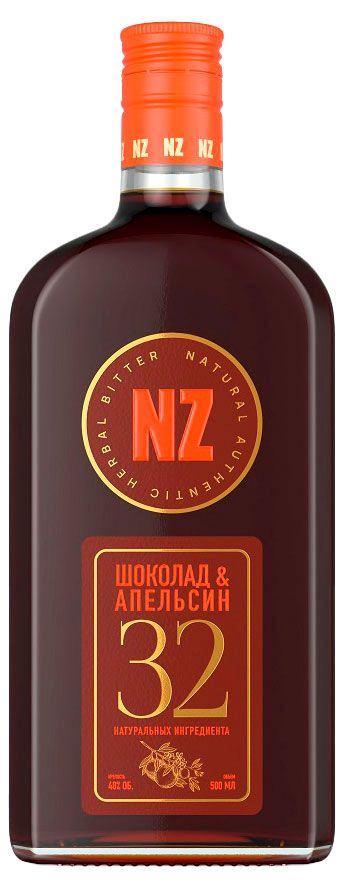 Ликер NZ Шоколад-Апельсин Россия 05 л 550₽