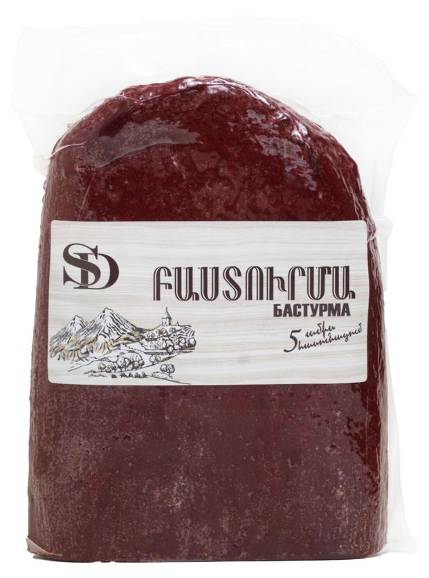 Бастурма из говядины сыровяленая Сытный Дом, вес