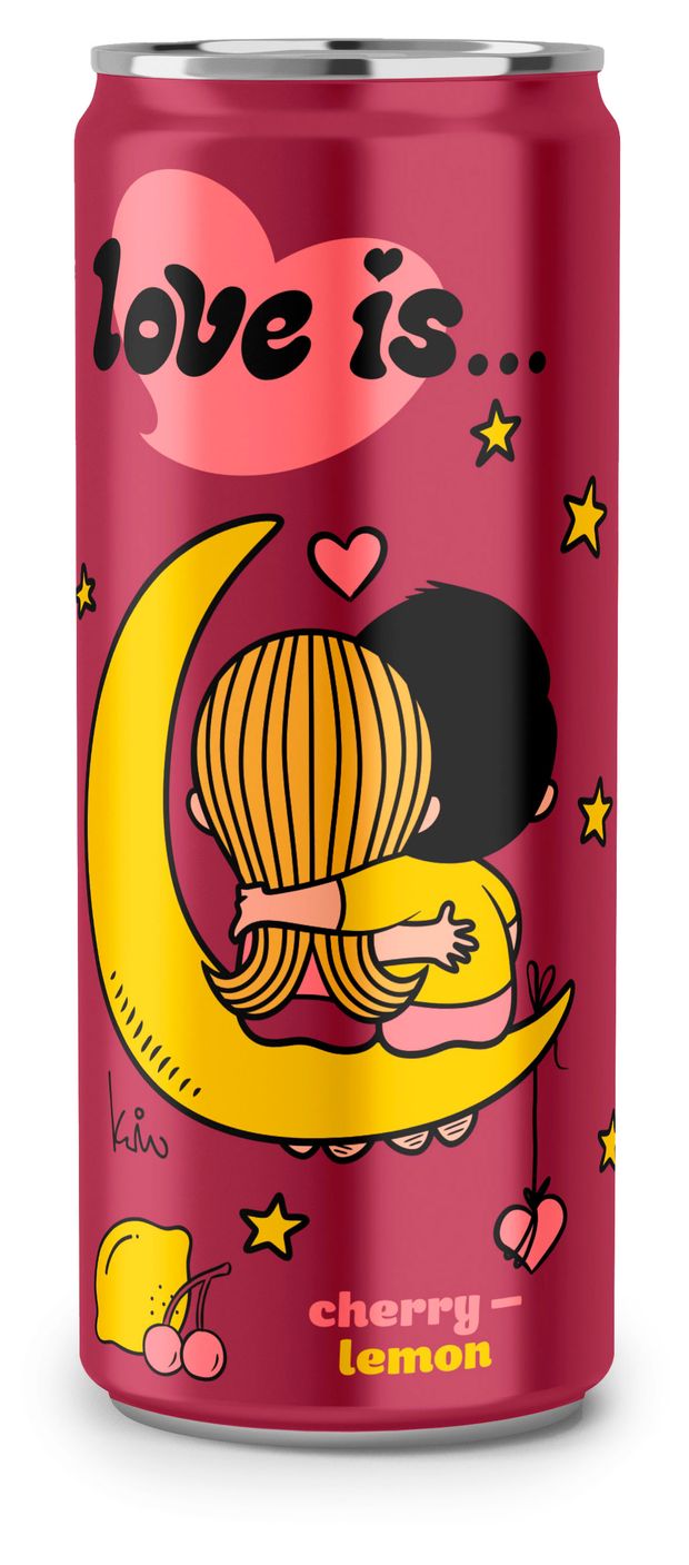 Напиток газированный Love Is Вишня-Лимон 330 мл 80₽