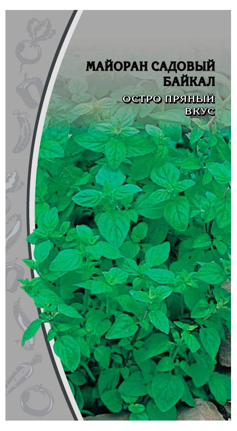 Семена Ваше хозяйство Майоран Садовый Байкал, 0,2 г