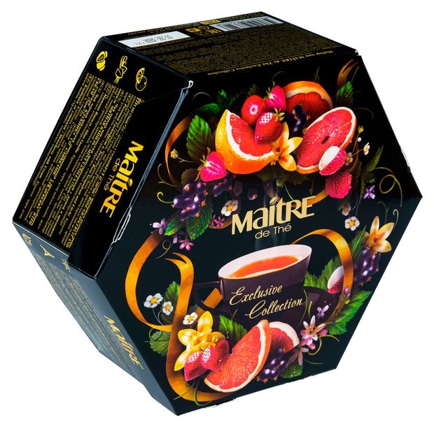 Набор чая Maitre de The Exсlusive Collection 60x2 г 350₽