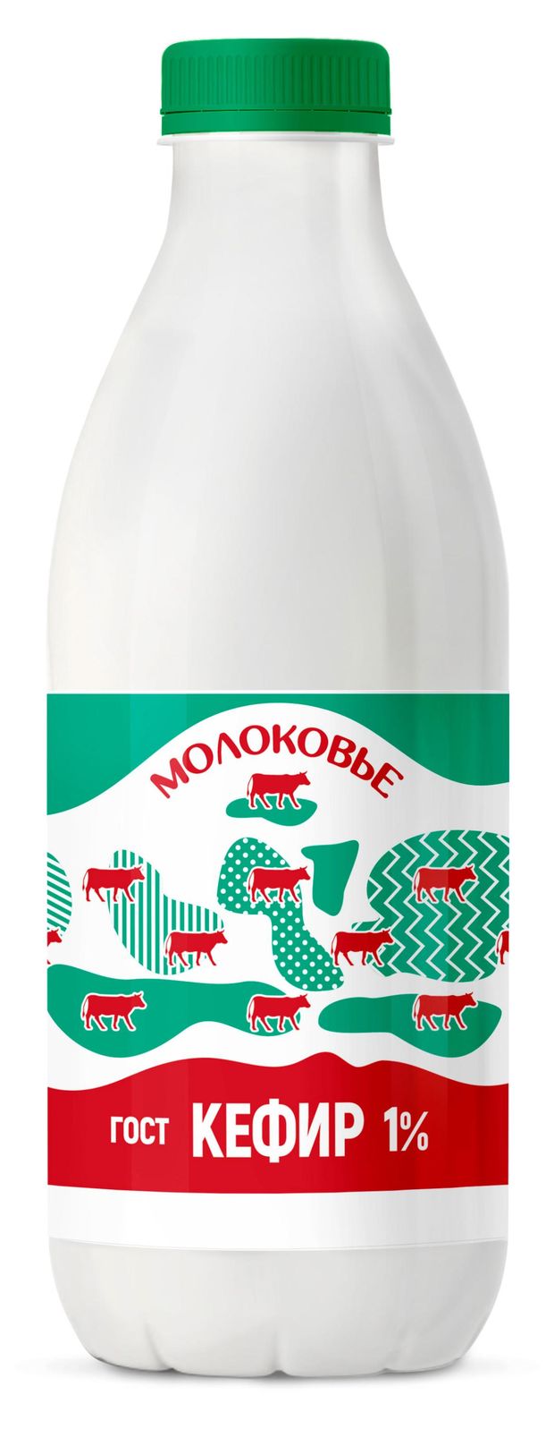 Кефир Молоковье ГОСТ 1%, 900 г