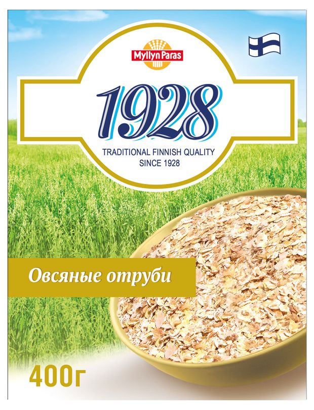 Отруби овсяные Myllyn Paras 1928 400 г 105₽