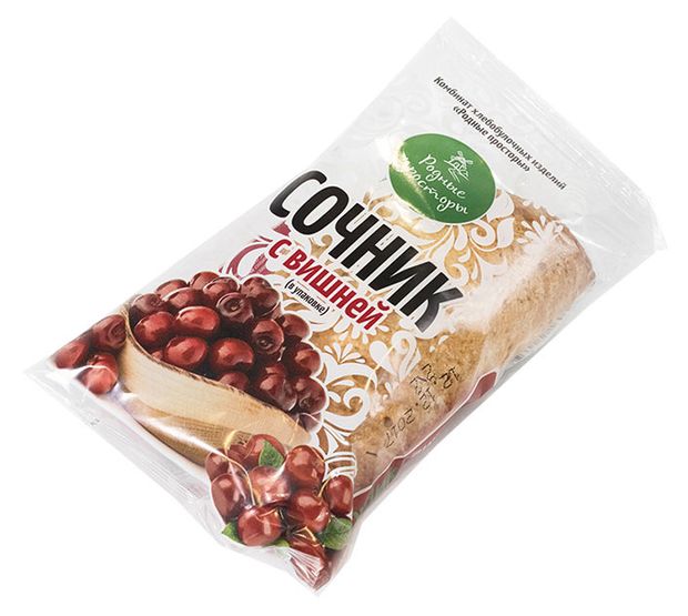 Сочник Родные просторы с вишней, 100 г