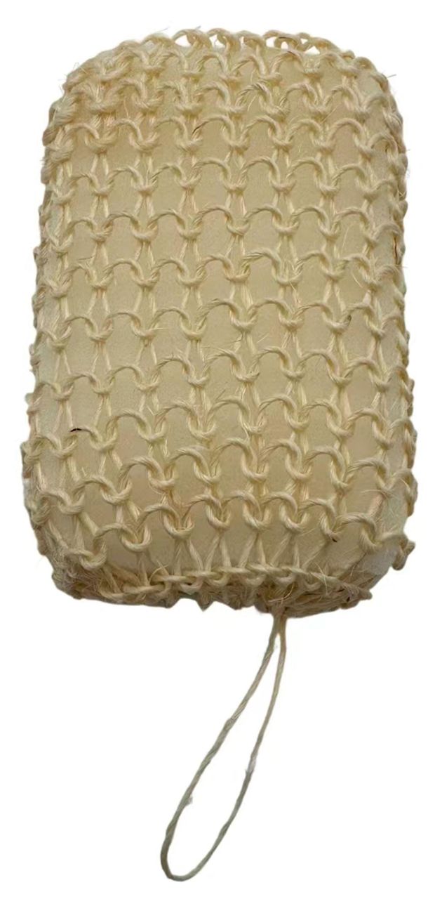 Мочалка-брикет сизаль, 8х12х4,5 см