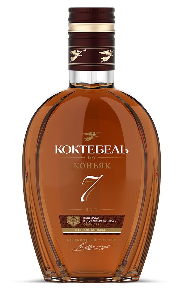Коньяк Коктебель 7 лет Россия, 0,25 л