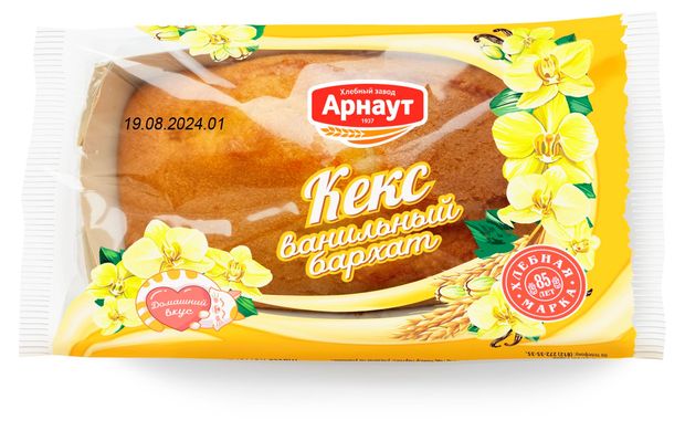 Кекс Арнаут Ванильный бархат, 250 г