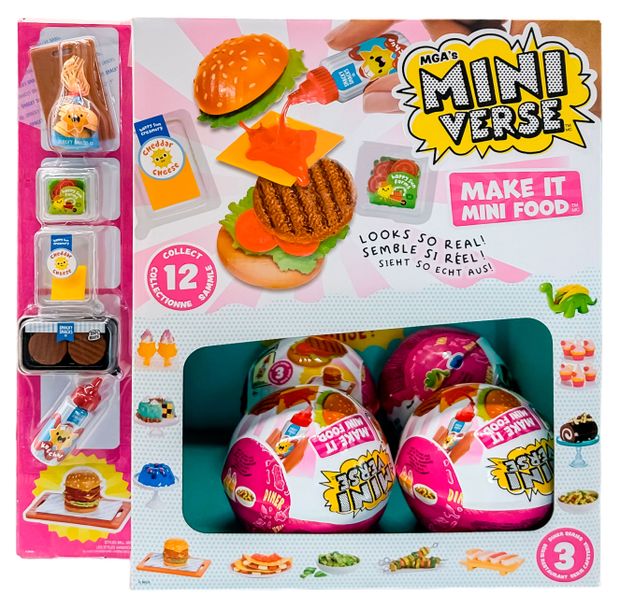 Набор игровой MGA's MiniVerse Мини-Еда Закусочная