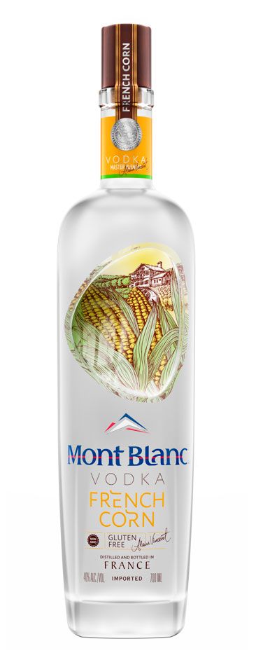 Водка Mont Blanc Frenc Corn Франция 07 л 2500₽