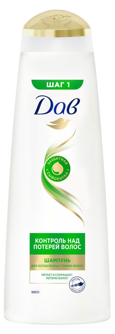 Шампунь для волос Дав Контроль над потерей волос, 380 мл