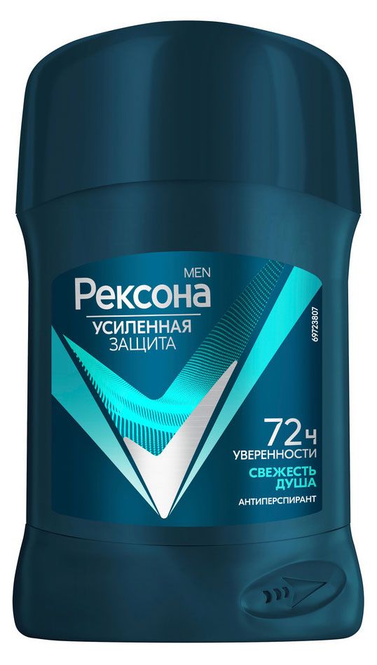 фото Дезодорант антиперспирант стик рексона men свежесть душа, 50 мл