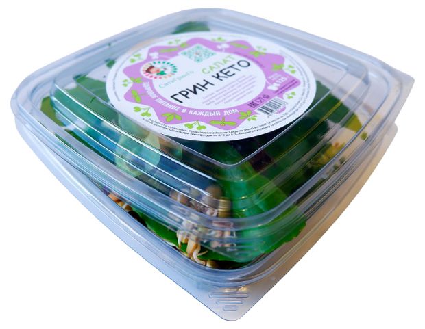 Салат Ситигринго Грин Кето с соевым соусом и подсолнечным маслом, 125 г