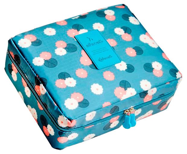 Косметичка дорожная Kosmoshtuchki Чемоданчик, 8х22х18 см