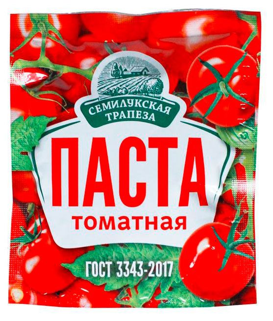 Томатная паста Семилукская трапеза ГОСТ, 70 г