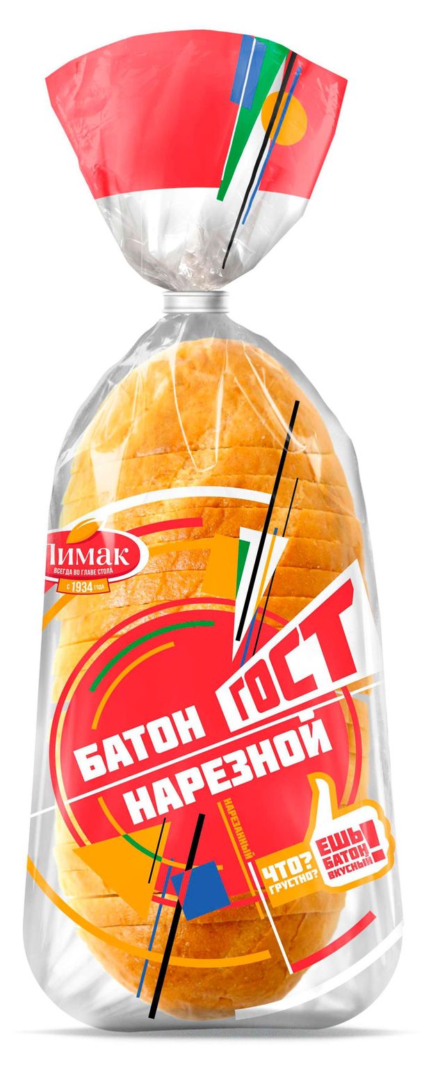 Батон Лимак нарезной, 400 г