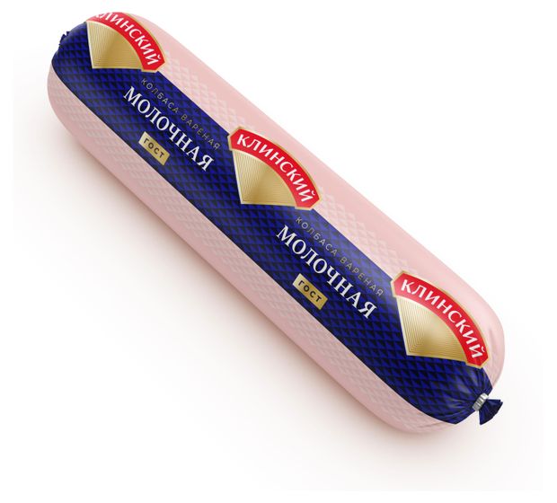 Колбаса вареная Клинский МК Молочная ГОСТ, ~ 1,3 кг