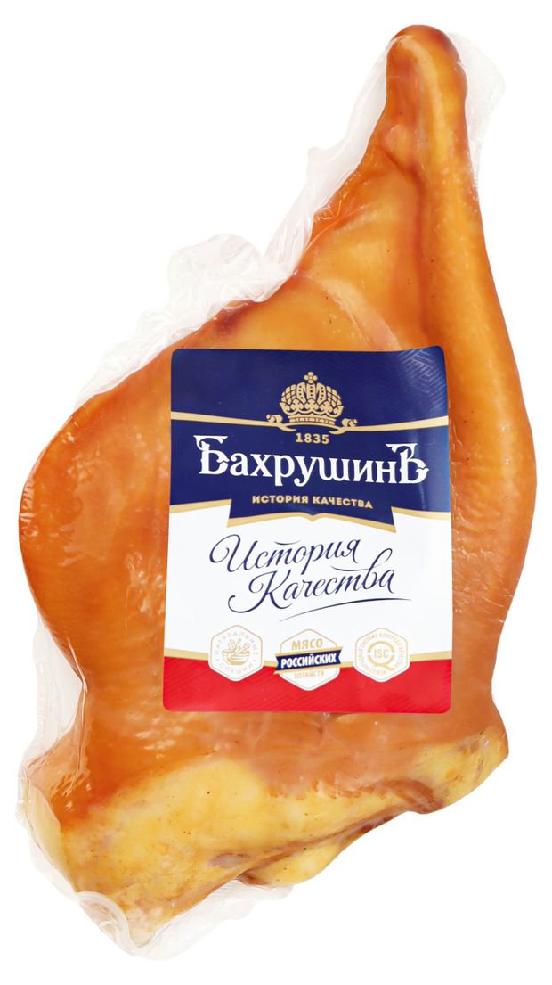 Уши свиные варено-копченые БахрушинЪ вес 56₽